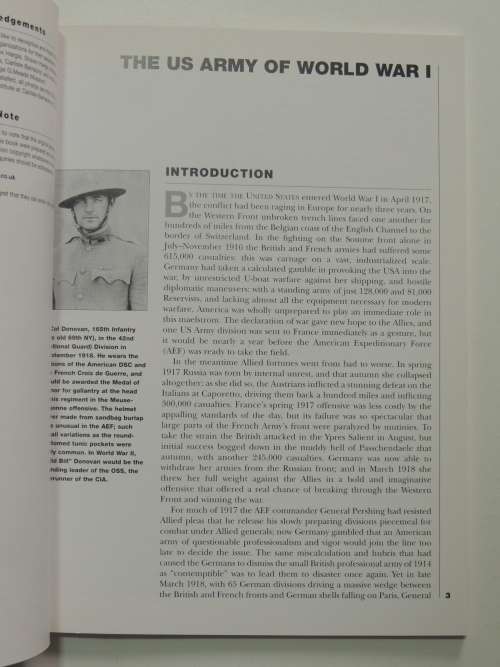 Osprey Men-At-Arms Series: The US Army Of World War 1 - Mark R. Henry