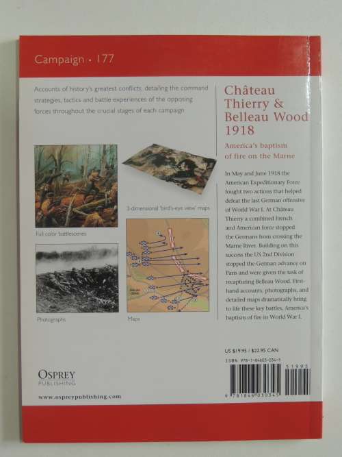Osprey Campaign Series: Chateau Thierry and Belleau Wood - David Bonk