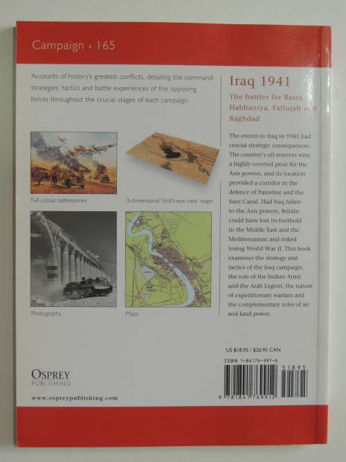 Osprey Campaign Series: Iraq 1941 - Robert Lyman