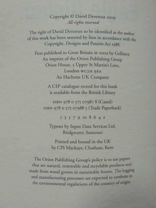 Eagle Rising Magician by Profession, Bastard by Disposition\ - David Devereux