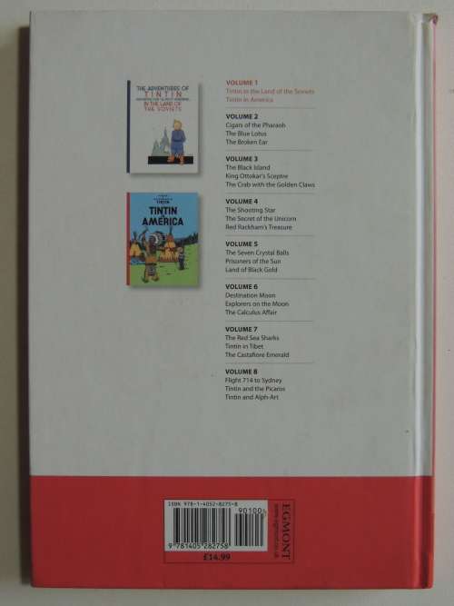 The Adventures of TINTIN - Volume 1 - In the Land of the Soviets, In America - Hergé