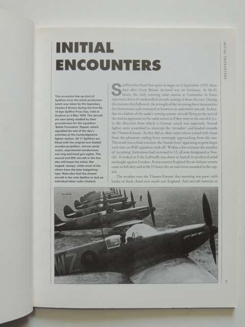 Osprey Avaiation: The Legendary Spitfire Mk I/II 1939-41