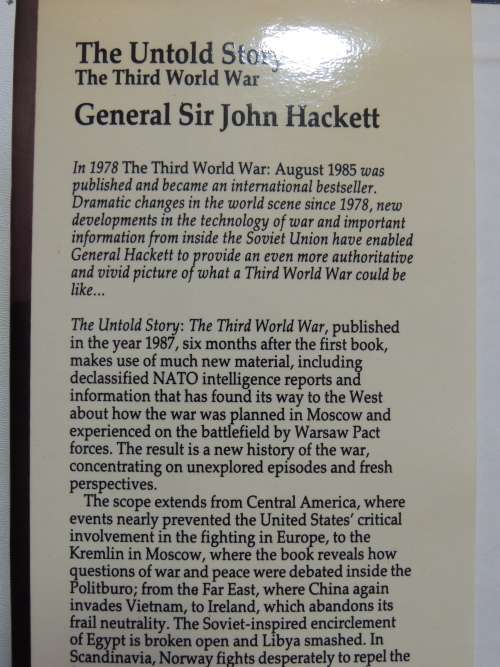 The Untold Story - The Third World War - General Sir John Hackett