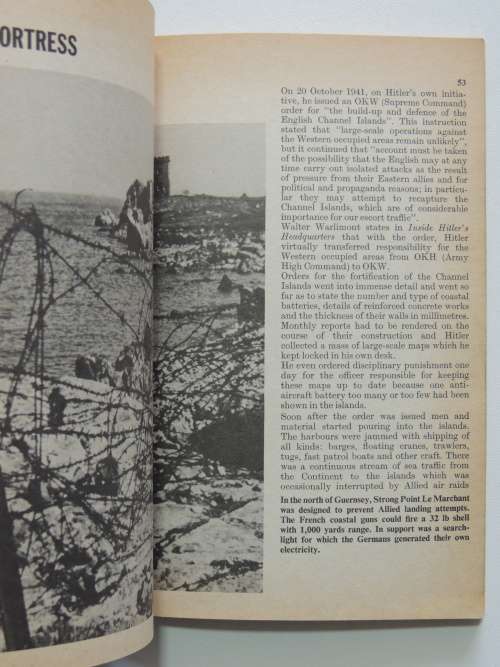 Hitler`s Fotress Islands - Germany`s Occupation of the Channel Islands - Carel Toms