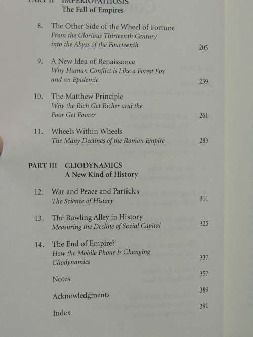 War and Peace and War - The Life Cycles of Imperial Nations - Peter Turchin