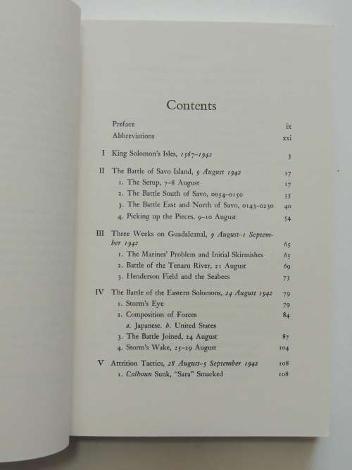 The Struggle for Guadalcanal August 1942- February 1943 - Vol 5 - Samuel Eliot Morison