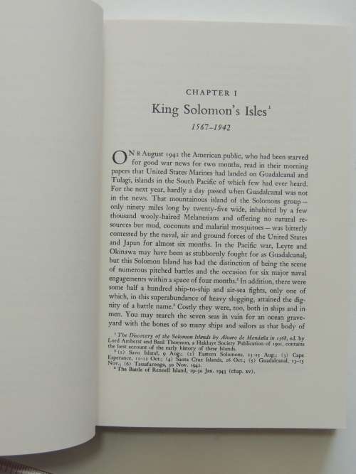 The Struggle for Guadalcanal August 1942- February 1943 - Vol 5 - Samuel Eliot Morison