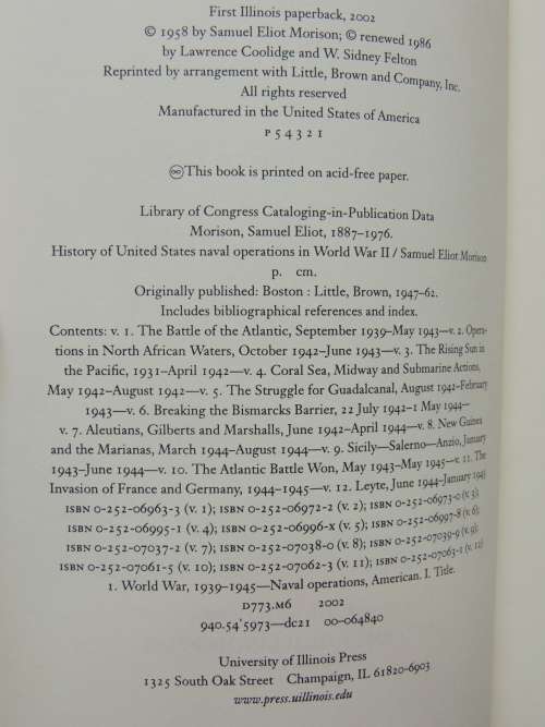 Leyte Jun 1944- Jan 1945 - History of Untited States Naval Operations in WW II Vol 12 - S E Morison