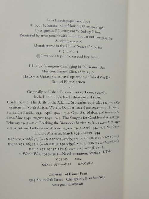 New Guinea and the Marianas March 1944-August 1944 Vol 8 - Samuel Eliot Morison