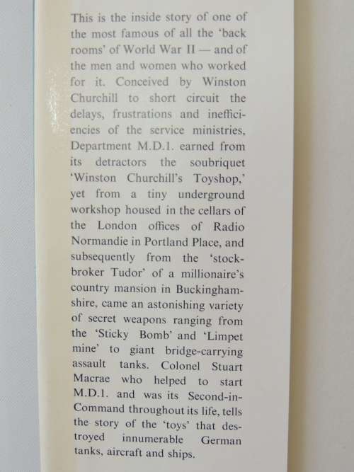 Winston Churchill`s Toyshop - Stuart Macrae