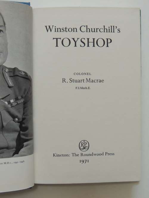 Winston Churchill`s Toyshop - Stuart Macrae
