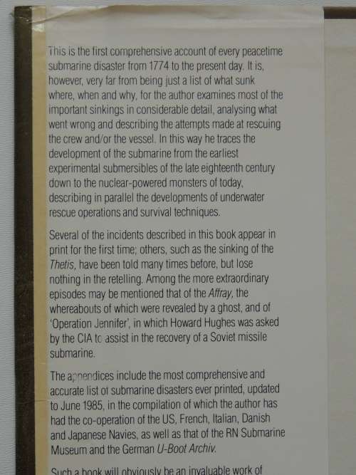 Few Survived - A History of Submarine Disasters - Edwyn Gray