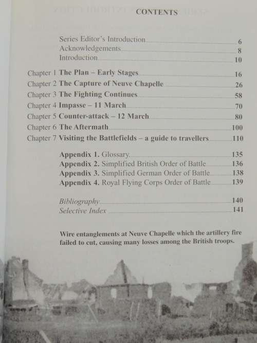 Battleground Europe: The Battle Of Neuve Chapelle - Geoff Bridger
