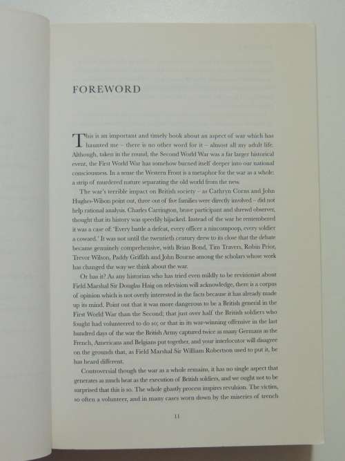 Blindfold and Alone - British Military Executions in the Great War - Cathryn Corns, J Hughes-Wilson