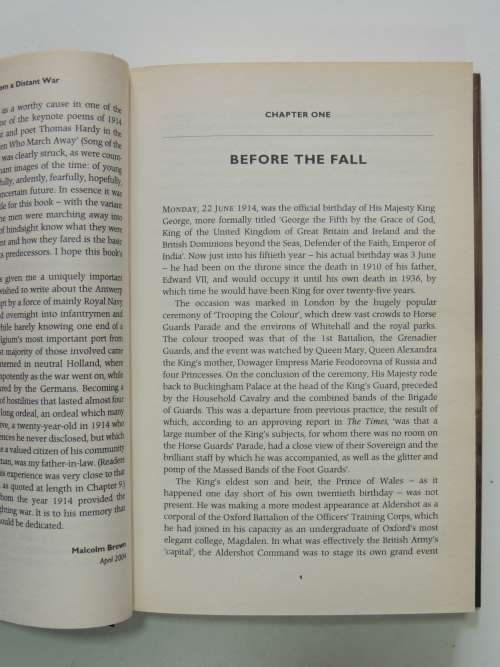 1914 The Men Who Went To War - Malcolm Brown