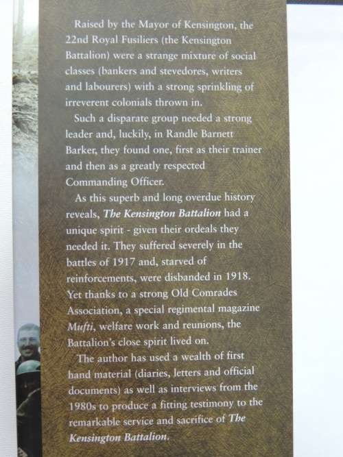 The Kensington Battalion  `Never Lost A Yard` - G.I.S. Inglis