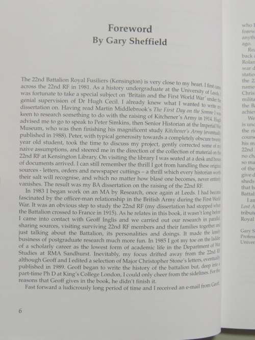 The Kensington Battalion  `Never Lost A Yard` - G.I.S. Inglis