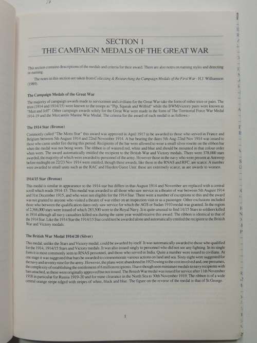 A Dictionary Of Great War Abbreviations - Howard Williamson