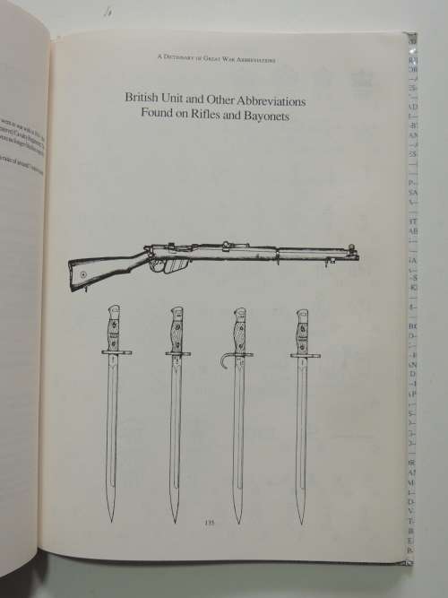 A Dictionary Of Great War Abbreviations - Howard Williamson