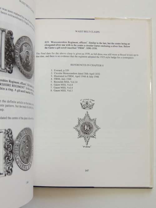 Badges Of The Worcestershire Regiment - R.W. Bennet