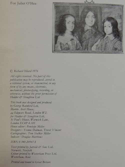 This War Without an Enemy - A History of the English Civil Wars - Richard Ollard