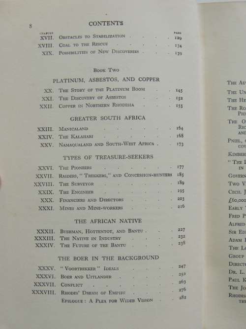 African Treasures - Sixty years Among Diamonds and Gold - William P Taylor 1932 First Edition