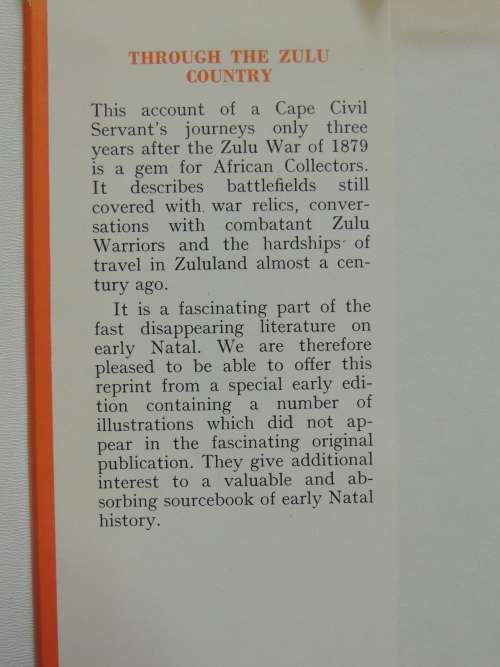 Through the Zulu Country - Its Battlefields and Its People - Bertram Mitford 1883