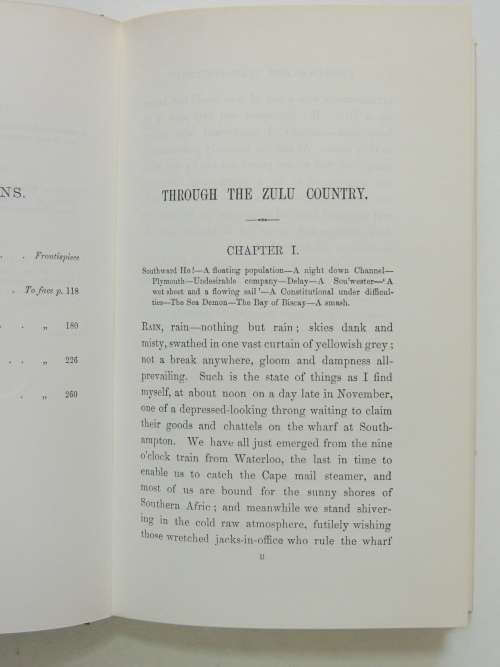 Through the Zulu Country - Its Battlefields and Its People - Bertram Mitford 1883