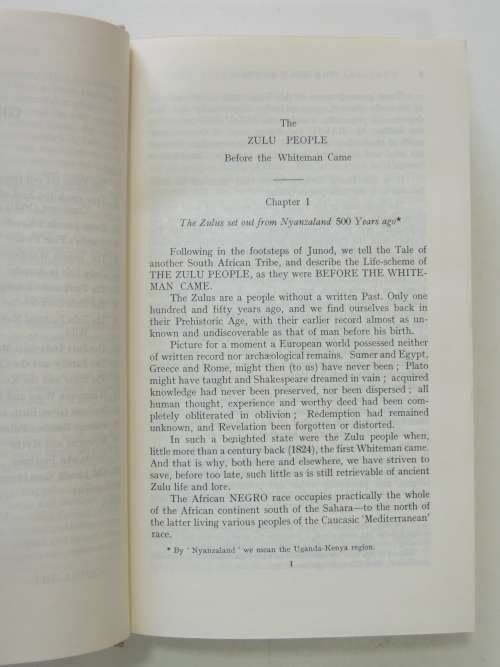 The Zulu People - As They Were Before the White Man Came - AT Bryant 1967