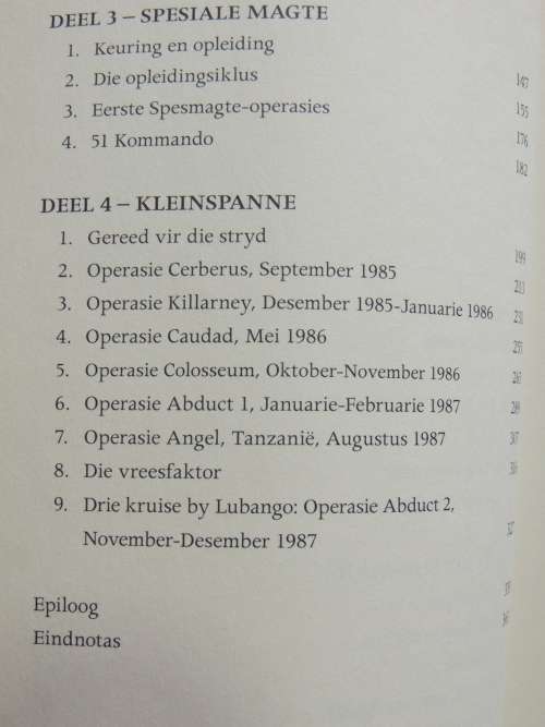 Recce Kleinspan-Operasies agter Vyandelike Linies - Koos Stadler