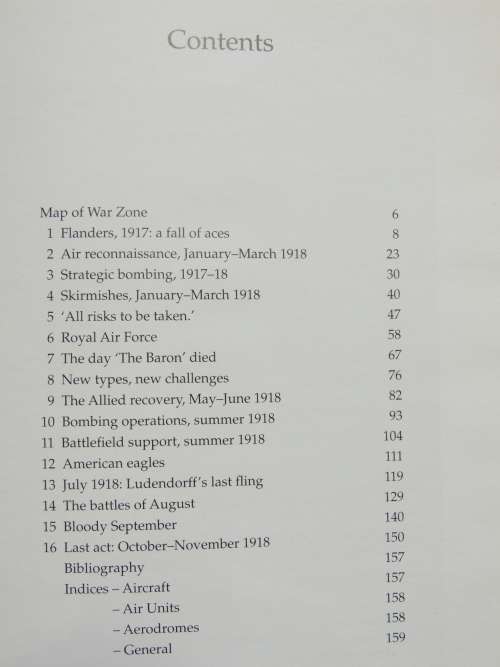Air War Flanders  1918 - Robert Jackson