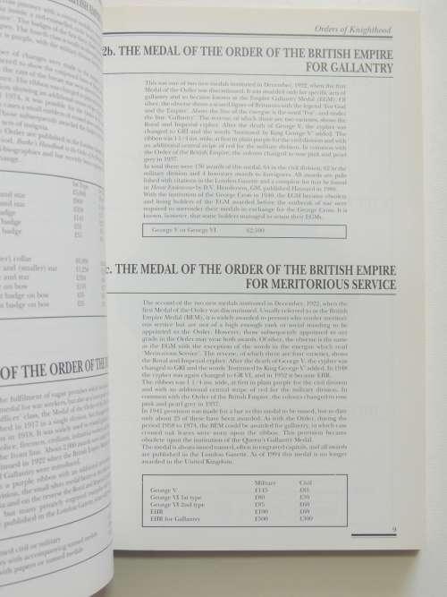 The Medals Year Book  1995 Edition - Norman Gooding