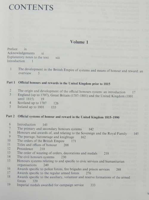 Honours And Rewards In The British Empire And Commonwealth  - Anthony N. Pamm