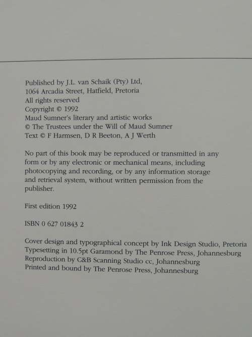 Maud Sumner: Painter and Poet - Frieda Harmsen