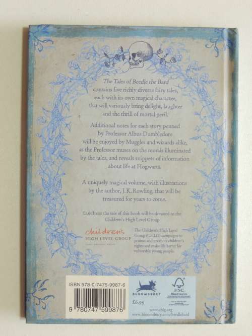 The Tales of Beedle The Bard - First Edition 2008 - JK Rowling