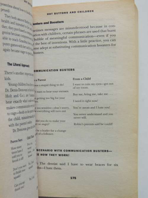 Hot Buttons -How to resolve Conflict and Cool Everyone Down - Sybil Evans, SS Cohen