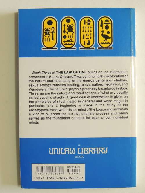 The Law of One - Book III by Ra, a Humble Messenger of the Law of One