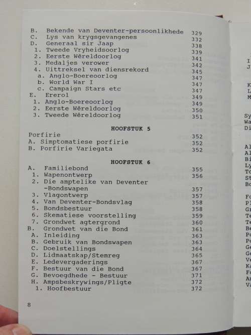 Van Deventer Stamboom en Agtergrond 1993 Boek 166 van slegs 200 - WD Van Deventer