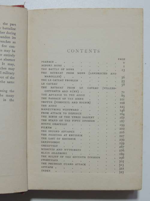 The First Seven Divisions A Detailed Account of the Fighting from Mons to Ypres - Ernest Hamilton