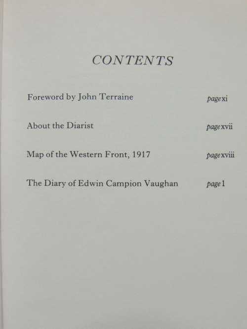 Some Desperate Glory - The Diary of a Young  Officer 1917 - Edwin Campion Vaughan