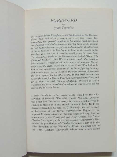 Some Desperate Glory - The Diary of a Young  Officer 1917 - Edwin Campion Vaughan