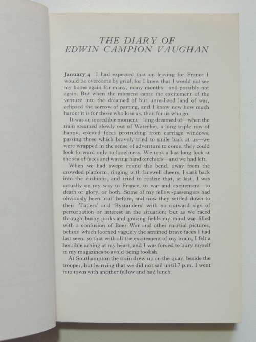 Some Desperate Glory - The Diary of a Young  Officer 1917 - Edwin Campion Vaughan