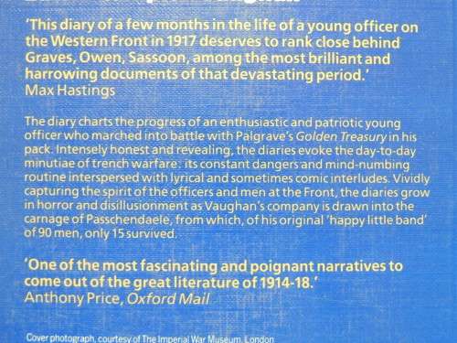 Some Desperate Glory - The Diary of a Young  Officer 1917 - Edwin Campion Vaughan