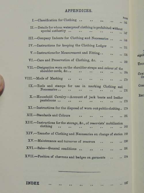 Clothing Regulations 1914 - Ray Westlake - Military Books