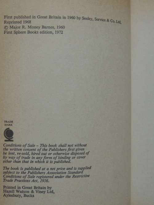 Military Uiforms of Britain and the Empire - Major RM Barnes