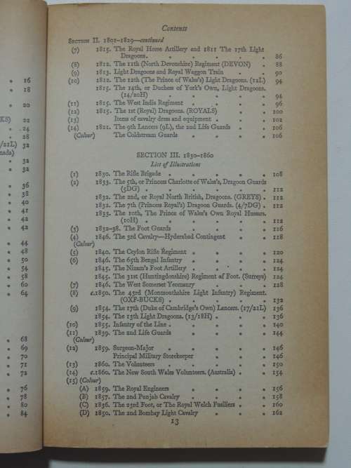 Military Uiforms of Britain and the Empire - Major RM Barnes