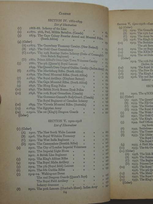 Military Uiforms of Britain and the Empire - Major RM Barnes