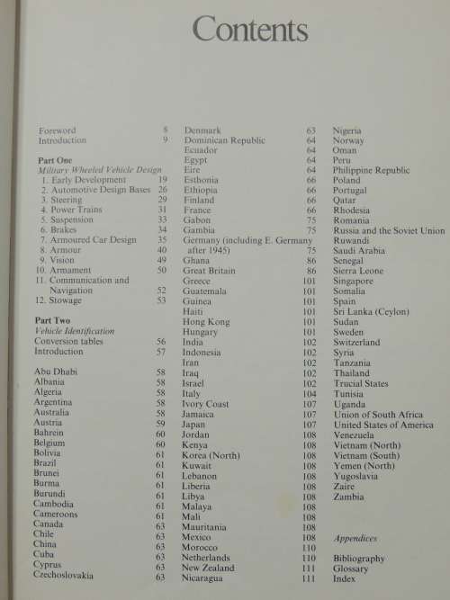 Encyclopedia of Armoured Cars - Duncan Crow, Robert J Icks