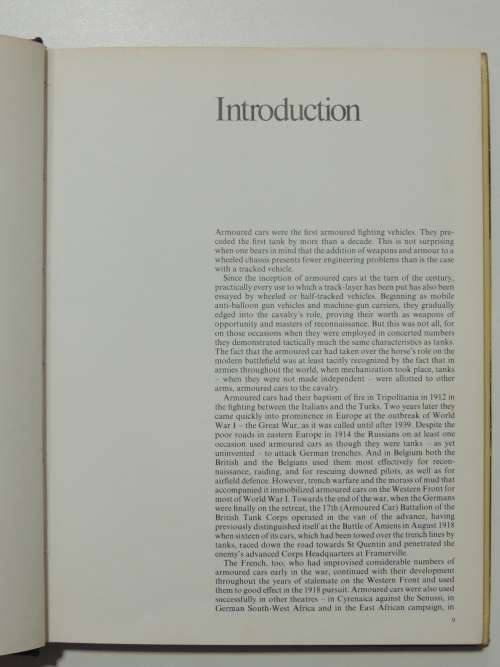Encyclopedia of Armoured Cars - Duncan Crow, Robert J Icks