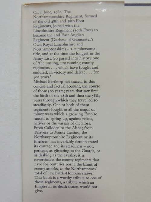 The Northhamptonshire Regiment (The 48th/58th Regiment of Foot) - Michael Barthorp